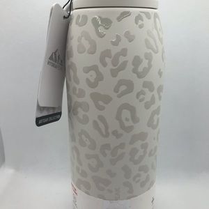 New Hydrapeak Cream Snow Leopard Insulated Water Bottle 32oz